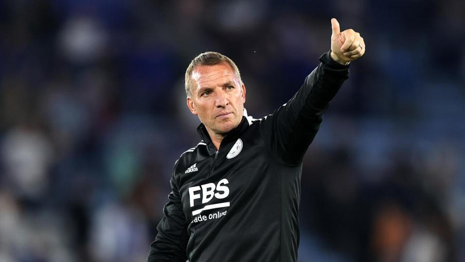 Leicester manager Brendan Rodgers